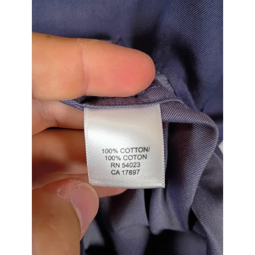 Professional Banana Republic Mens Large Purple Non Iron Classic Fit Dress Shirt